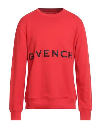 Givenchy Man Sweatshirt Red Size L Cotton