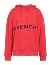 Givenchy Man Sweatshirt Red Size Xxl Cotton In Red