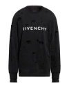 Givenchy Man Sweatshirt Steel Grey Size L Cotton In Grey