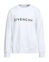 Givenchy Man Sweatshirt White Size Xl Cotton In Animal Print
