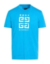 Givenchy Man T-shirt Azure Size Xl Cotton In Blue