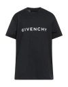 Givenchy Man T-shirt Black Size 3xl Cotton In Black