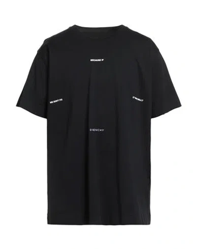Givenchy Man T-shirt Black Size Xl Cotton