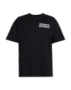 Givenchy Black Grosgrain Patch T-shirt In Black