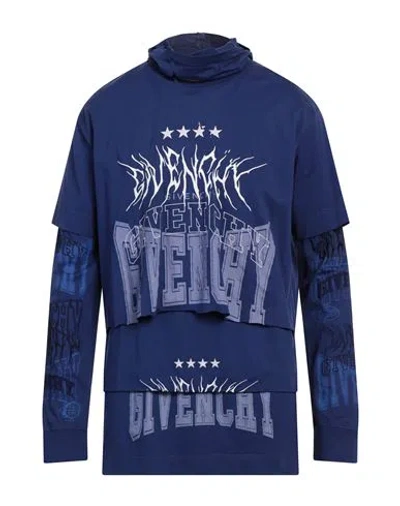 Givenchy Man T-shirt Blue Size Xl Cotton