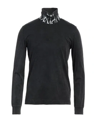 Givenchy Man T-shirt Charcoal Size M Cotton In Grey