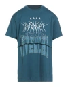 Givenchy Man T-shirt Deep Teal Size Xl Cotton In Blue