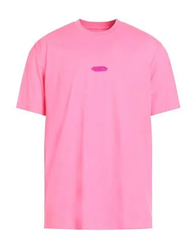 Givenchy Man T-shirt Fuchsia Size M Cotton In Pink