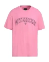 GIVENCHY GIVENCHY MAN T-SHIRT FUCHSIA SIZE L COTTON