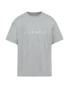 Givenchy Man T-shirt Grey Size Xl Cotton In Grey