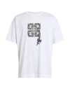 Givenchy 4g Braid Printed Crewneck T-shirt In White