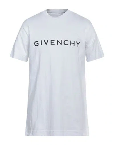 GIVENCHY GIVENCHY MAN T-SHIRT WHITE SIZE XXL COTTON