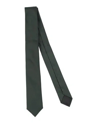 Givenchy Man Ties & Bow Ties Dark Green Size - Silk