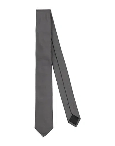 Givenchy Man Ties & Bow Ties Grey Size - Silk In Gray