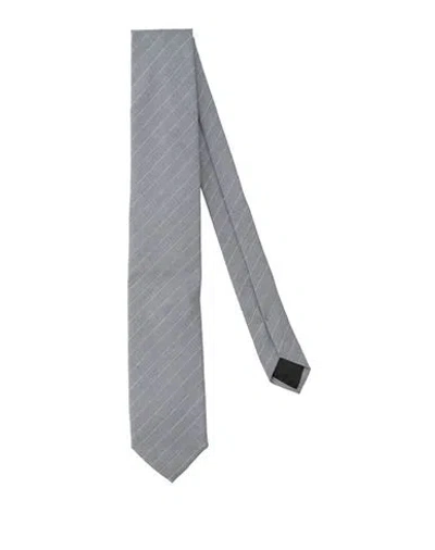 Givenchy Man Ties & Bow Ties Grey Size - Virgin Wool In Gray