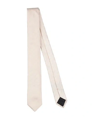 Givenchy Man Ties & Bow Ties Ivory Size - Silk In Yellow