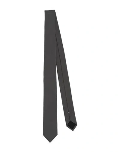 Givenchy Man Ties & Bow Ties Lead Size - Silk In Gray