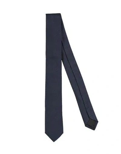 Givenchy Man Ties & Bow Ties Navy Size - Silk In Blue