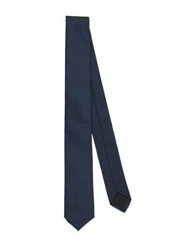 Givenchy Man Ties & Bow Ties Navy Size - Silk In Blue