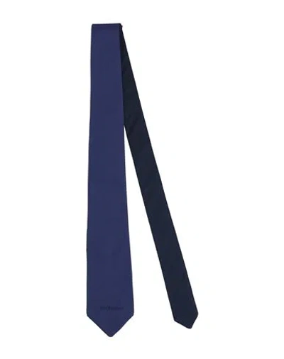 Givenchy Man Ties & Bow Ties Navy Size - Silk In Blue