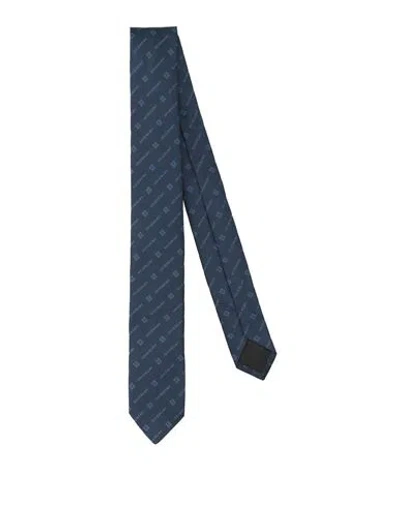Givenchy Man Ties & Bow Ties Navy Size - Silk In Blue