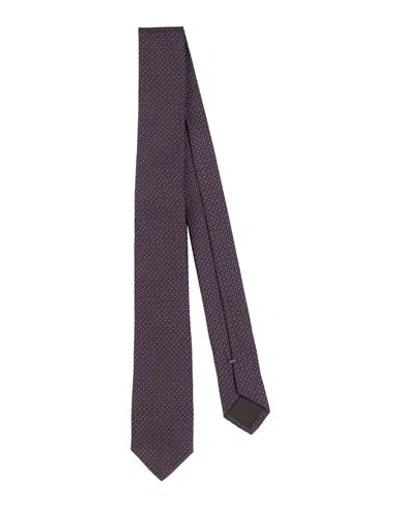 Givenchy Man Ties & Bow Ties Purple Size - Silk