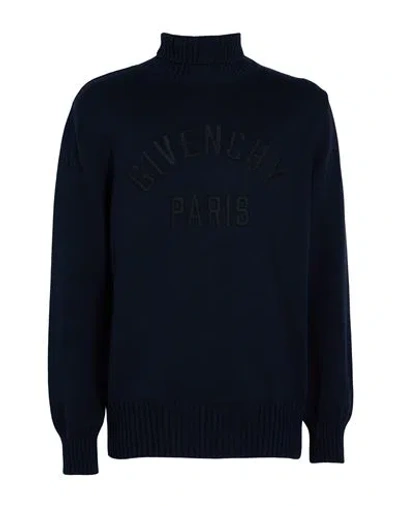 GIVENCHY GIVENCHY MAN TURTLENECK MIDNIGHT BLUE SIZE L COTTON