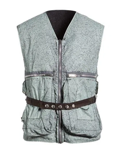 Givenchy Man Vest Light Grey Size 40 Polyamide In Gray