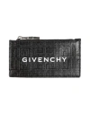 Givenchy Man Wallet Black Size - Leather In Black