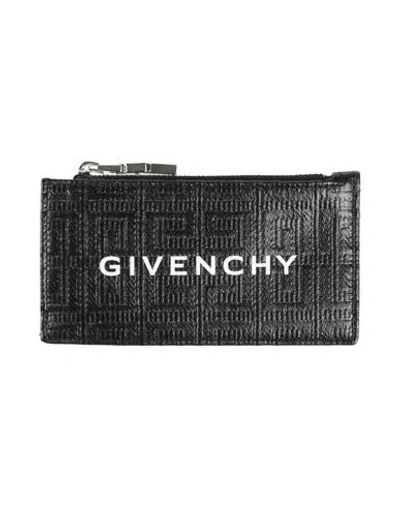 Givenchy Man Wallet Black Size - Leather