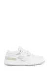 Givenchy G Move White Low Top Sneakers With Logo Detail On The Side In Leather Man In White