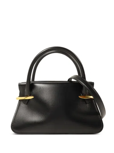 Pre-owned Givenchy Manhattan Leather Handbag In Black