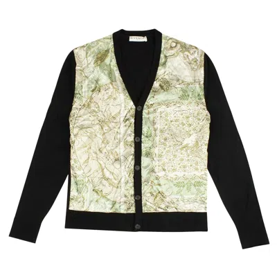 Pre-owned Givenchy Map Cardigan 'black/green' | Men's Size M