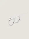 Givenchy Maple Seed Double Fingers Ring In Metal