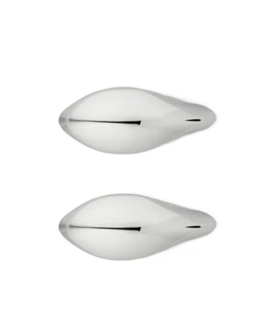 Givenchy Maple Seed Metal Earrings