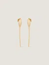 Givenchy Maple Seed Earrings In Metal