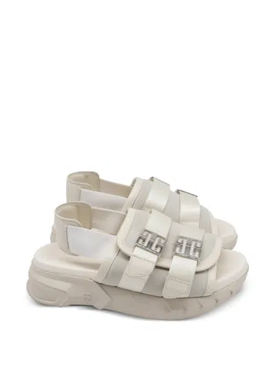 Pre-owned Givenchy Marshmallow Buckle Sandals In Neutral