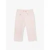 Givenchy Pink Trousers For Baby Girl With Logo And Iconic 4g Motif In Marshmallow