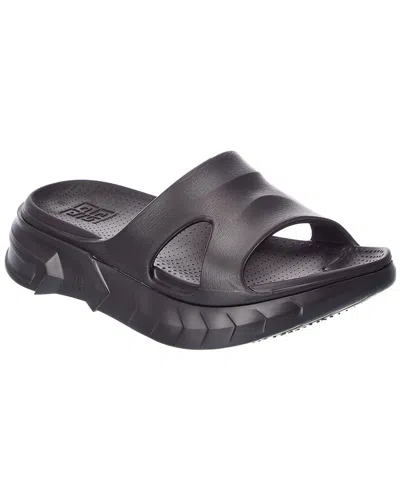 Givenchy Marshmallow Rubber Sandal In Black