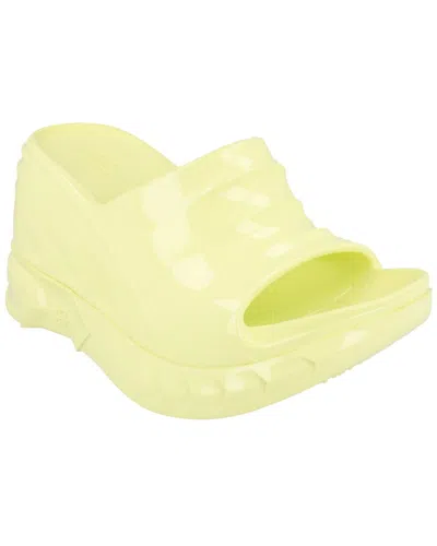 Givenchy Marshmallow Rubber Wedge Sandal Yellow