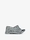 Givenchy Marshmallow 4g Slide Sandals In Black/white