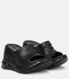 Givenchy Marshmallow Black Wedges In Black
