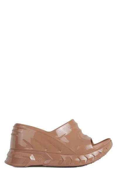 GIVENCHY MARSHMALLOW WEDGE SANDALS