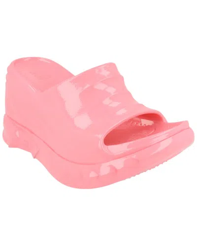 Givenchy Marshmallow Wedge Slide In Pink