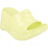 Givenchy Marshmallow Wedge Slide Sandal In Yellow