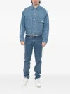 Givenchy Martingale Denim Jacket In Blue