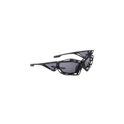 Givenchy Matte Black Gv40081 Giv Cut Cage Sunglasses