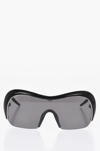 Givenchy Maxi Sunglasses Lunettes Goggles A Mirrored In Black