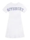 Givenchy Logo-print Short-sleeved Maxi Dress In White