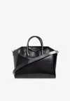 Givenchy Medium Antigona Tote Bag In Black
